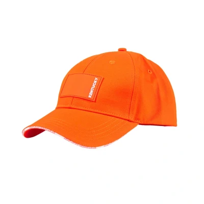 Image de Kentucky Casquette Rubber Logo Orange One Size