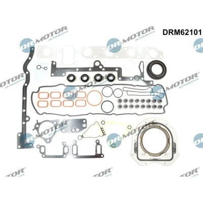 Afbeelding van DR.MOTOR AUTOMOTIVE DRM62101 Complete pakkingsset, motor