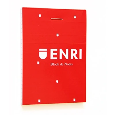Afbeelding van Papieren Zak ENRI Rood A7 80 Lakens 4 mm (10 Stuks)