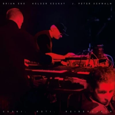 Afbeelding van Eno, Brian &amp; Holger Czukay J. Peter Schwalm Sushi. Roti. Reibekuchen (Cd)