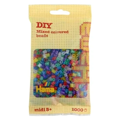 Image de Hama 207 54 Loisirs Créatifs Perles et Bijoux Sachet 1000 Paillettes