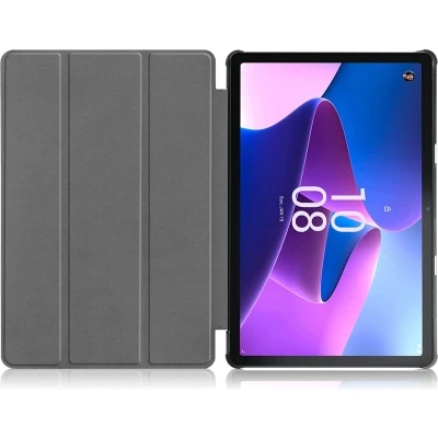 Afbeelding van iMoshion Tablet Hoes Geschikt voor Lenovo Tab M10 (3rd gen) Trifold Bookcase Zwart