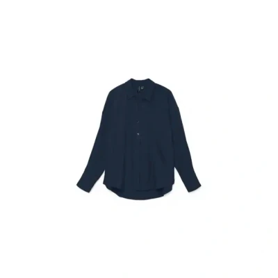 Afbeelding van VERO MODA VMMELANEY QUEENY LS SHIRT WVN NOOS Dames Blouses