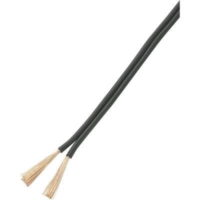 Afbeelding van TRU COMPONENTS 93030c541 Draad 2 x 2.50 mm² Zwart 25 m