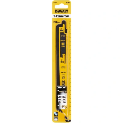 Afbeelding van DEWALT DT2416 QZ afbreek reciprozaagblad 230mm 14/18 TPI (5 st.)