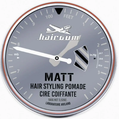 Afbeelding van Hairgum Matt Hair Styling Pomade 100gr Haibu by Kapperskorting.com