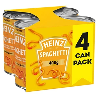 Afbeelding van Heinz Spaghetti tomatensaus 4 x 400 g