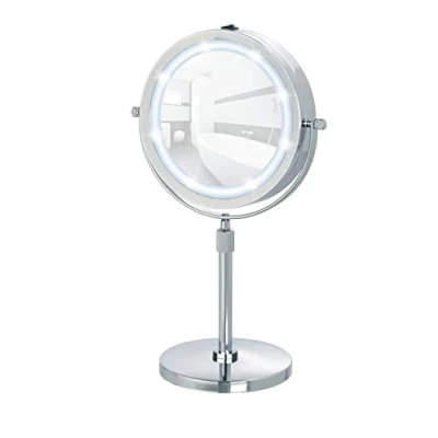 Afbeelding van Wenko Cosmeticaspiegel Lumi Led 21 X 38 49 Cm Staal Chroom