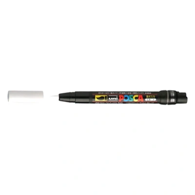 Image de Marqueur pinceau Brush POSCA PCF350 1 10mm Blanc