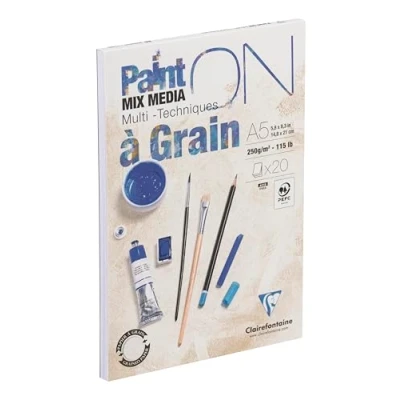 Image de CLAIRFTN PAINT&#039;ON GRAIN A5 20F 250G