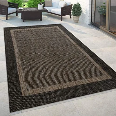 Afbeelding van Paco Home In &amp; Outdoor Vloerkleed Balkon Terras Keukenvloerkleed Modern Boho Oriëntaals 200x280 cm