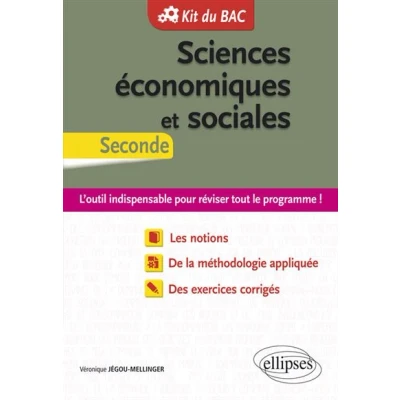 Image de Sciences économiques et sociales 2nde Livre élève