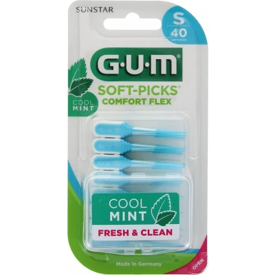 Afbeelding van 3x GUM Soft Picks Comfort Flex Mint Small 40 stuks