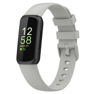 Afbeelding van Fitbit Inspire 3 Sportbandje met gesp Maat: Large Grijs