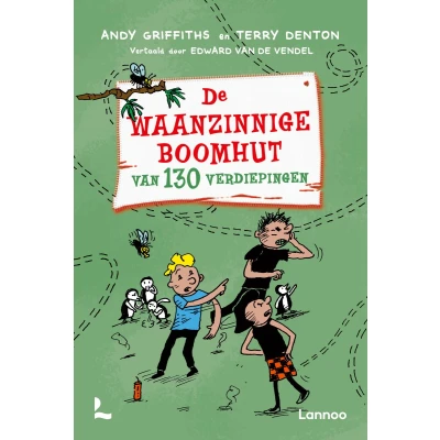 Afbeelding van De waanzinnige boomhut van 130 verdiepingen paperback