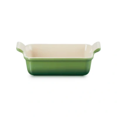 Afbeelding van Le Creuset Aardewerken Rechthoekige Ovenschaal In Bamboo Grey 19cm 1,08l