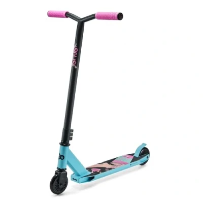 Afbeelding van Kinderkraft SOLIS Sportstep vanaf 5 jaar tot 100 kg voor kinderen tieners volwassenen Comfort en veiligheid ABEC 9 lagers Roze