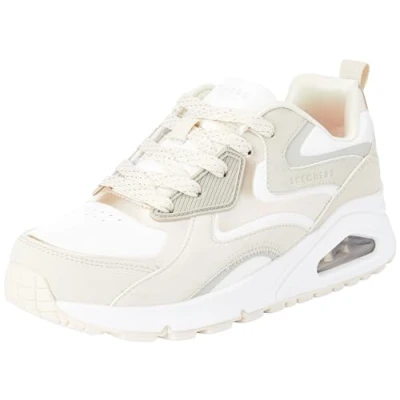 Afbeelding van Skechers Uno Gen 1 meisjes sneaker Beige multi Maat 30