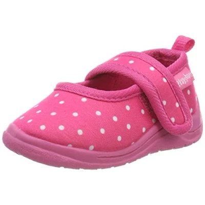 Afbeelding van Playshoes Instappers Stippen Meisjes Roze Maat 24/25