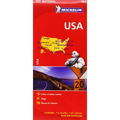 Afbeelding van Michelin Usa Road Map