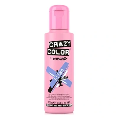 Image de Crazy Color Colour Crème Coloration Semi Permanente Lilas 4 Flacons 100 ml