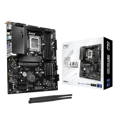 Afbeelding van ASRock Z890 Pro A WiFi Moederbord Socket Intel 1851 Vormfactor ATX chipset Intel®