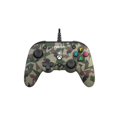 Image de Manette filaire Nacon Pro Compact Camo Forest pour Xbox et PC