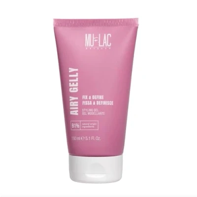 Afbeelding van MULAC Airy Gelly Vormgevende haargel, perfecte styling, anti kroes, definieert en beschermt rimpels tegen vocht, geeft volume, zonder het haar te vergroten, 150 ml
