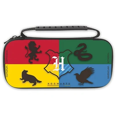 Afbeelding van Freaks and Geeks Harry Potter XL hoes voor Switch Veelkleurig 4 Huizen