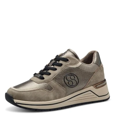 Afbeelding van S.Oliver Dames Sneaker TAUPE 37