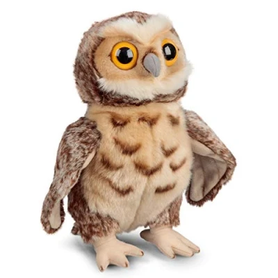 Afbeelding van Tobar Knuffeldier uil 28 cm Bos dieren vogels speelgoed knuffels