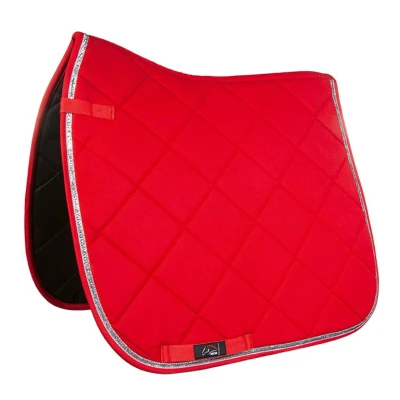 Afbeelding van HKM Zadeldekje Romy VZ Rood Pony