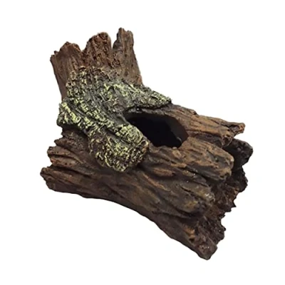 Afbeelding van Duvoplus Aquariumdecoratie Vissen Decoratie Boomstronk 14x8,5x9cm 1st