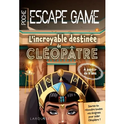 Image de Escape game de poche junior : L&#039;incroyable destinée Cléopâtre