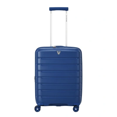 Afbeelding van Roncato Butterfly Expandable Trolley 55 blu notte Harde Koffer