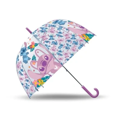 Afbeelding van Disney Lilo &amp; Stitch Paraplu Transparant Umbrella 46 CM Angel