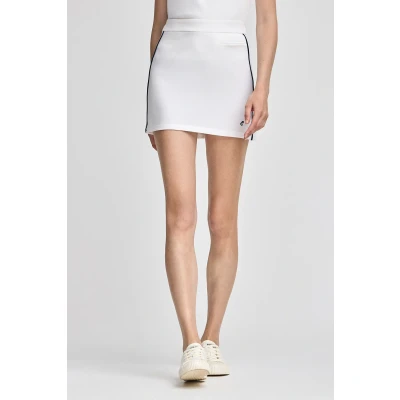 Afbeelding van Polo Club Dames Witte Rok June Met Geborduurd Monogram S