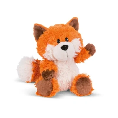 Afbeelding van pluche vos, Fridalie, 25 cm, oranje, knuffeldier, schattige knuffel om te knuffelen, spelen, voor kinderen en volwassenen, een geweldig cadeau idee