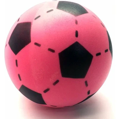 Afbeelding van Foam voetbal roze 20 cm.