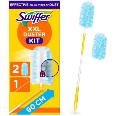Afbeelding van Swiffer Duster XXL Kit Original 1 Handvat + 2 Navullingen