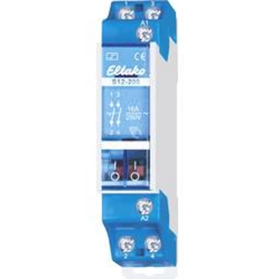 Afbeelding van Eltako S12 200 12V Stroomstootschakelaar DIN rail 2x NO 12 V 10 A 2300 W 1 stuk(s)