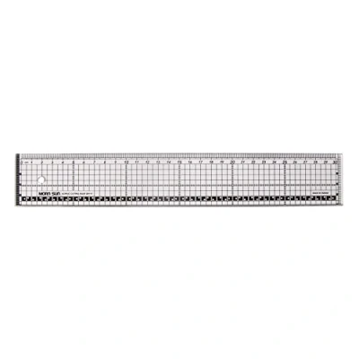 Afbeelding van Rayher Snijliniaal transparant lengte 30 cm breedte 5 kunststof liniaal met metalen rand 7821300