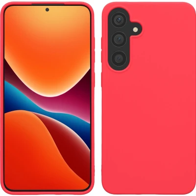 Afbeelding van kwmobile telefoonhoesje geschikt voor Samsung Galaxy S25 Hoesje smartphone Back cover in neon roze