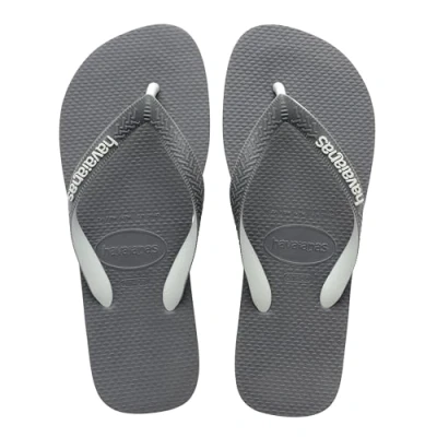Afbeelding van Havaianas TOP MIX steel Teenslippers voor kinderen, Maat: 33 34, grey Kunststof
