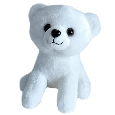 Afbeelding van Pluche knuffel ijsbeer 15 cm