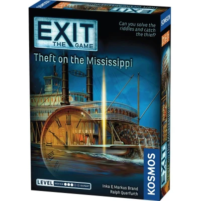 Afbeelding van Thames and Kosmos 692873 EXIT: L&#039;Affaire du Mississippi niveau: 3 van 5 Escape Game Unique 1 tot 4 spelers vanaf 12 jaar