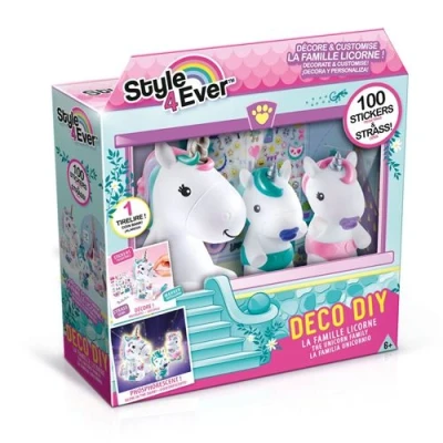 Image de Kit créatif Style 4 Ever La famille Licorne