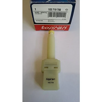Afbeelding van TOPRAN 103 719 Remlichtschakelaar Mechanisch, Manueel (voetbediening) 2 AUDI: A6 C5 Saloon, 100 C4 A8 D2