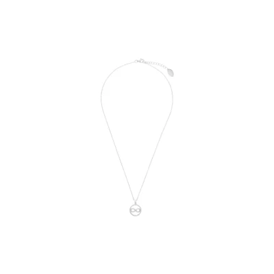 Afbeelding van s.Oliver , Dames halsketting zilver zirkonia 42+3 2032567 Sterling zilveren zirkonia, 42+3, Zilver,