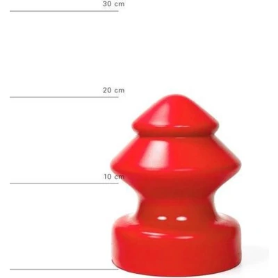 Afbeelding van All Red Anaal Dildo 19 x 14,5 cm rood